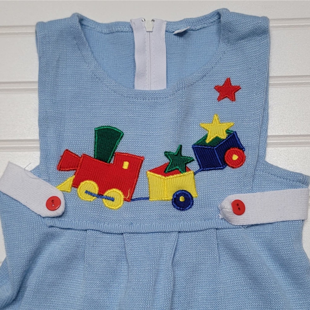 Vintage Train Sweater Romper - Picture 5 of 5